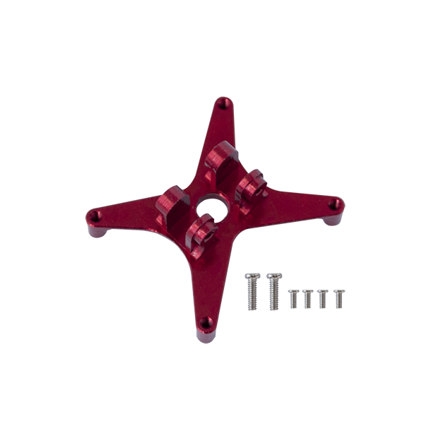 Lynx 130X Tail Servo Support/Mount Red Devil Edition [LX0357]